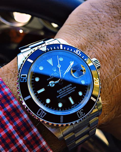 rolex submariner blå|Rolex Submariner black tie.